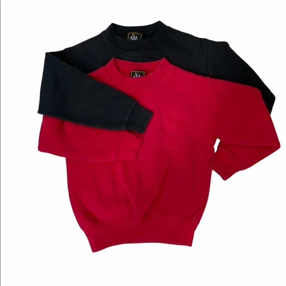 USA OLYMPIC Crew Neck Sweatshirts SET OF 2 Size 5